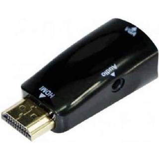 HDMI Adapter - HDMI til VGA + lydkabel