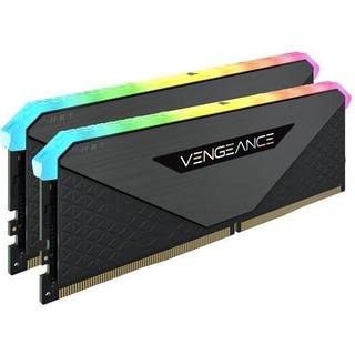 Corsair Vengeance RGB RT DDR4-3600 - 32GB - CL16 - Dual Channel (2 pcs) - AMD Optimized - Sort med RGB