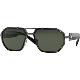 Versace VE2228 100171 59 Solbriller Mænd Black - Black Grey - 59mm