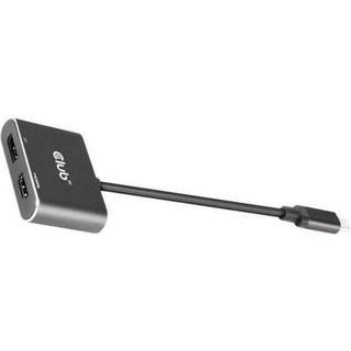 CLUB 3D Club3D USB-Hub USB 3.2 Typ C > DP/HDMI     4K60Hz      St/Bu retail