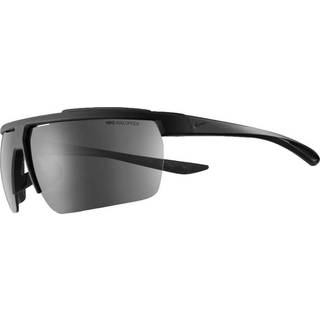 Nike Unisex NIKE WINDSHIELD CW4664 010 Solbriller Plast Sort Grå Firkantet
