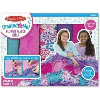 Melissa & Doug Skabt af Mig Blomstret Fleece Tæppe