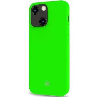 Celly Cromo Soft rubber case iPhone 13, Fluo Pink