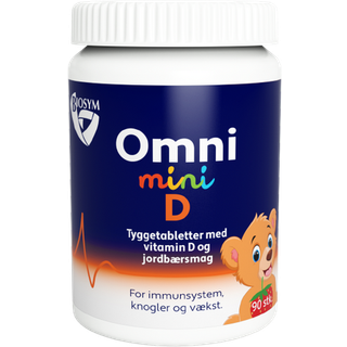 Biosym OmniMINI D (90 tyggetabs)