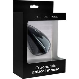 Gembird Ergonomic 6-button wired optical mouse - Vertical mouse - Optisk - 6 knapper - Sort