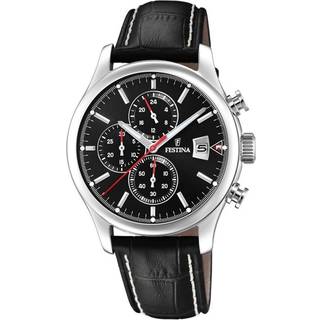 Festina F20375-3 Sort/Læder Ø43 mm