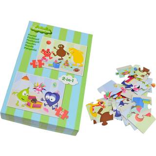 Babblarna 2i1 - 12+12 brikker