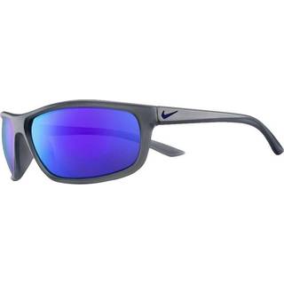 Nike Unisex RABID M EV1110 015 Solbriller Plast Grå Grå Wraparound Spejlet