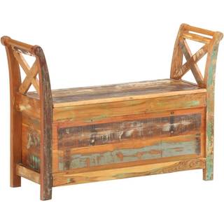 entrébænk 103x33x72 cm massivt mangotræ