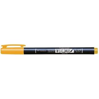 Tombow Marker Fudenosuke hård gul