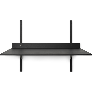 Ferm Living Sector desk - Oak - black/brass