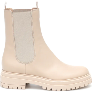 Gianvito Rossi Chester leather ankle boots - beige - EU 40.5