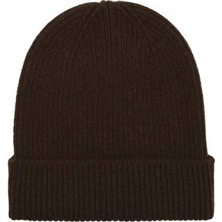Merino Wool Beanie Coffee Brown (One Size)
