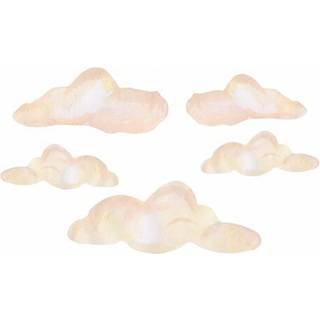 That's Mine - Wallsticker Clouds 5-pak - Multi