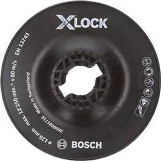 Bosch X-LOCK-bagskive, 125mm, hård