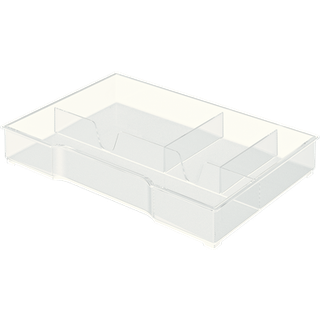 Skuffeindsats til Plus-WOW skuffekabinet, Transparent, varenr. 52150002, 6 stk.