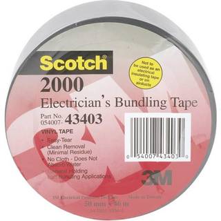 3M Scotch® tape 2000 lysegrå farve, 50 mm x 46 m, 0,15 mm tyk