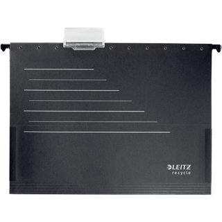 Leitz Hængemappe m/sideluk recycle A4 sort
