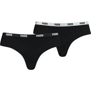 Puma 2-pak Women Microfiber Brazilian Hang - Black - Large