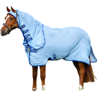 Amigo Ripstop Hoody - OUTLET - 155 cm. / Azure Blue/Strong Blue & Silver