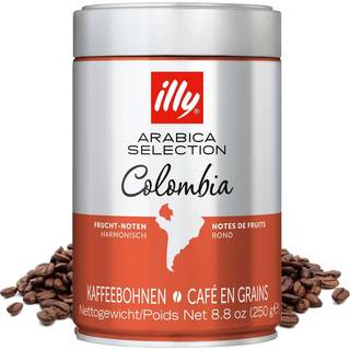 Illy Colombia 250g Hele kaffebønner