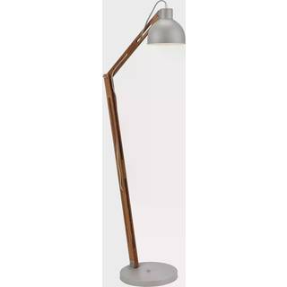 Gulvlampe Skansen, justerbar, grå
