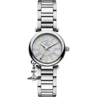 Vivienne Westwood Silver Mother of Pearl Orb Watch