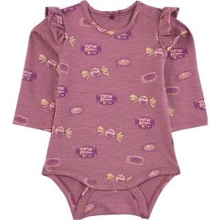Soft Gallery - Idris Fifi L_S body Bonbon AOP - Tulipwood - 68/6 mdr.