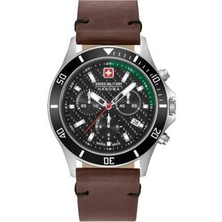 Swiss Military Hanowa 06-4337.04.007.06 Hanowa Sort/Læder Ø42 mm