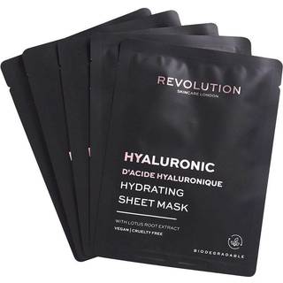 Revolution Skincare Hyaluronic Acid sheetmaskesæt til intensiv fugt 5 stk. - 5 stk.