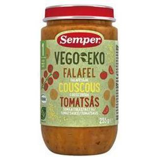 Babymos falafel, couscous, tomat fra 12 mdr Økologisk - 235 gram
