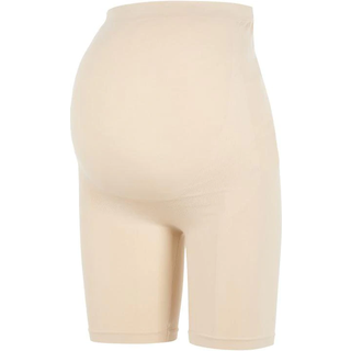 Mamalicious sømløse venteshorts, beige, MLTia