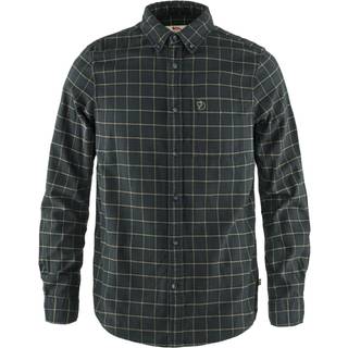Fjällräven Övik Flannel Shirt Men-dark grey-2XL
