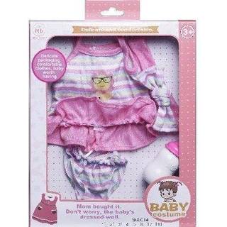 Miller Baby, sommerkjole m/ tilbehør, 40 cm [Levering: 1-2 dage]