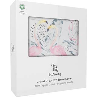 EcoViking Organic Babynest Cover Flamingo Dreams