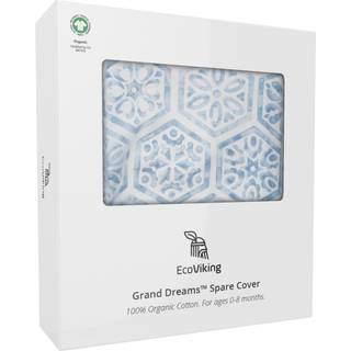 EcoViking Organic Babynest Cover Mediterranean Blue