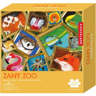 Puslespil Zany Zoo - 1000 brikker