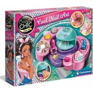 Clementoni Crazy Chic Cool Nail Art - Neglekunst med glitter og perler
