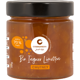 Cosmoveda - Ingefær/Lime Chutney - Økologisk