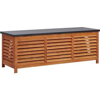 Opbevaringskasse Til Haven 117X50X55 Cm Massivt Eukalyptustræ - 150 x 50 x 55 cm