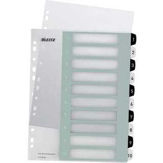 Leitz WOW printbart register, PP, ekstra bredt