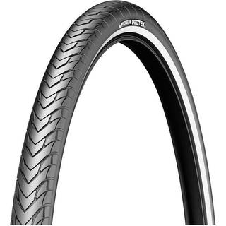 Michelin PRødek Tråddæk 700x35c Reflective Band Sort