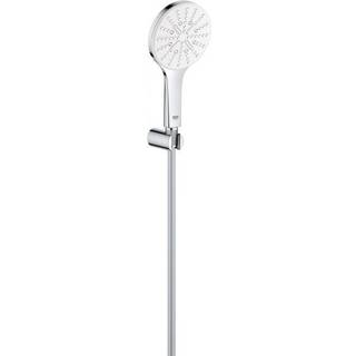 GROHE RSH SmAct 130 håndbrssæt 3 sprays, m. håndbruse holder, Silverflex br.slang 1.500 mm