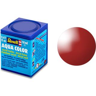 Aqua feuerrot, gl��nzend