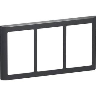 LK FUGA SOFT designramme 3x1½ modul - Lodret - Koksgrå