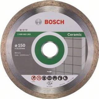 BOSCH Diamantskæreskive Standard for Ceramic 150 x 22,23 x 1,6 x 7 mm