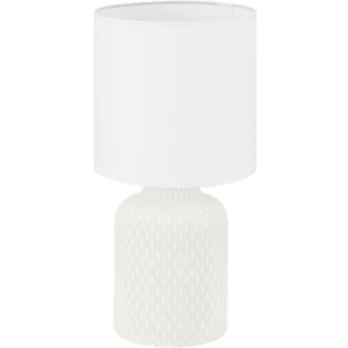 EGLO BELLARIVA bordlampe, H32 cm, E14, creme/hvid