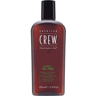 American Crew Hår, krop og ansigt Hårpleje og kropspleje 3-in-1 Tea Tree Refreshing Shampoo, Conditioner and Body Wash 100 ml (760,00 kr / 1 l) - 100 ml