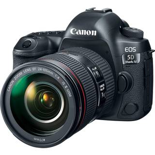 Canon EOS 5D IV + 24-105mm F4L IS II + Gratis Batteri, UV og CP Filter (Kampagne)