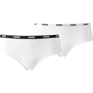 Puma 2-pak Iconic Solid Hipster - White - X-Large * Kampagne *